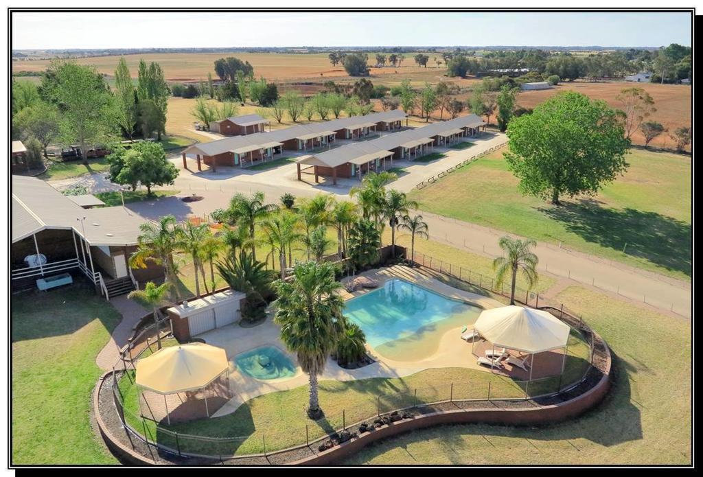 Hilltop Resort Swan Hill Exterior foto